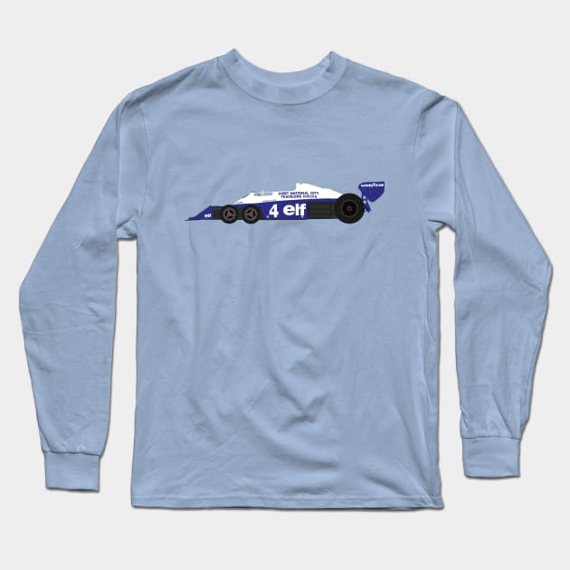 Tyrrell P34 Long Sleeve T-Shirt by s.elaaboudi@gmail.com